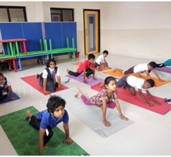 IB Kids on Yoga Session